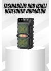 Çift Çıkışlı Güçlü Bataryalı Kablosuz Yüksek Ses Kaliteli Bluetooth Hoparlör