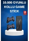 Çift Kollu 2.4g kablosuz Retro 4k Game stick 3500 oyun atari HD Görüntü Kalitesi