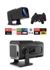 Çift Kollu Projeksiyon Taşınabilir Game Projektör Full Hd 1080P 4k Projeksiyon Gamepad
