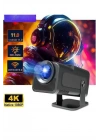Çift Kollu Projeksiyon Taşınabilir Game Projektör Full Hd 1080P 4k Projeksiyon Gamepad