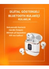 Çift Kulaklıklı Bluetooth Kulaklık – 4 Adet, ANC-ENC, Şarj Kutulu, Dijital Göstergeli