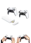 Çift Oyun Kollu 4K HD Ekran Nostaljik 20.000 Oyunlu Beyaz Game Stick