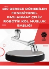 Çift Su Akış Modlu Musluk Başlığı – 360° + 720° Tam Dönebilen 3 Kollu Yapı