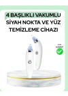 Cilt Dostu Vakumlu Siyah Nokta Temizleyici – Siyah Nokta, Yağ ve Makyaj Kalıntılarına Karşı Etkili Temizlik Cihazı