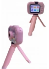 Çocuk Için Eğitici Video Kamera Ayaklı Mini Fotoğraf Makinesi