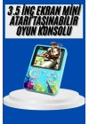 Çocuklara Özel 4K HD Retro Oyun Konsol El Atari Taşınabilir 500 Oyunlu