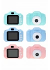 Çocuklara Özel Fotoğraf Ve Video Çeken Mini Çok Renkli Fotoğraf Makinesi