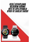 Çok Fonksiyonlu Akıllı Saat Bluetooth Bağlantılı Çağrı Cevaplayabilen Uzun Pil Ömrü