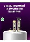 Çok Fonksiyonlu Saç ve Sakal Düzeltici Set – USB Şarjlı