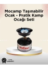 Dayanıklı, Paslanmaz ve Yüksek Isı Dayanımlı Kamp Ocağı – Uzun Süreli Kullanım İçin