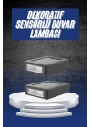 Dekorasyon Aplik Işık Güneş Enerjili Aydınlatma Dekoratif Aydınlatma