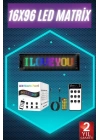 Digital Araba Yazısı Ekran Matrix En Büyük Boy 16X96 Matrix LED Panel
