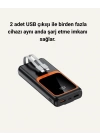 Dijital Ekranlı 20.000 mAh Powerbank | 22.5W Hızlı Şarj + Çoklu Bağlantı Seçeneği