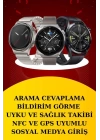 Dijital Göstergeli Bluetooth Kulaklık ve Bildirim Görebilen Akıllı Saat Alarm ve Titreşim