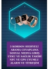 Dijital Göstergeli Powerbank Bluetooth Kulaklık ve Yeni Nesil Amoled Ekran Akıllı Saat