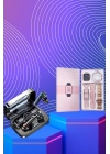 Dijital Göstergeli Powerbank Bluetooth Kulaklık ve Yeni Nesil Amoled Ekran Akıllı Saat