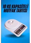 Dijital Hassas 10 Kg Mutfak terazisi tartısı LCD Ekran Mutfak Tartısı