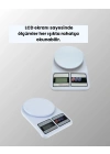Dijital Mutfak Terazisi 10kg Kapasiteli 1g Hassasiyetli