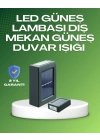 Dış Mekan Güneş Paneli ile Aydınlatma Lambası