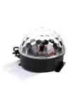 Disko Topu Renkli Işıklı Lazer Parti Bluetooth Bağlantılı Led Küre