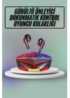 Dokunmatik Kontrol Tws Işıklı Kulakiçi Bluetooth Kulaklık Kablosuz Oyuncu Kulaklığı