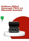 Dokunmatik Kontrollü ABS Malzemeli Bluetooth Kulaklık + Yüksek Kapasiteli Kutu