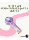 Dönen Su Sisli El Fanı – 4 Kademeli Rüzgar, Şeffaf Su Haznesi, Sessiz Çalışma
