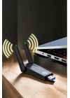 Dual Band Wifi Alıcı Adaptör USB 3.0 Destekli