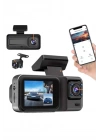DVR Araç İçi Kamera Ön ve İç Kamera 2 İnç Ekranlı Çift Kamera