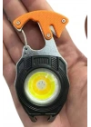 El Feneri LED Anahtarlık Çok Fonksiyonlu Mini Çakmak Özellikli
