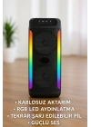 Ev ve Dış Mekan Kullanımına Uygun RGB Işıklı Hoparlör