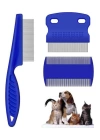 Evcil Hayvan Tarak Seti 4lü Bit Tarağı Ked Köpek Tüyüne Uygun