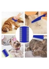 Evcil Hayvan Tarak Seti 4lü Bit Tarağı Ked Köpek Tüyüne Uygun