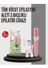 Evde Kolay Epilasyon İçin Taşınabilir Tüy Alma Cihazı