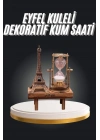 Eyfel Kuleli Kum Saati Dekoratif Hediyelik Eşya Retro Eyfel Kulesi