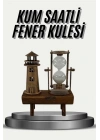 Eyfel Kulesi ve Deniz Feneri Dekoratif Masa Biblosu Hediyelik