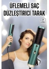 Fön Tarak Saç Düzleştirici Üflemeli Fön Makinesi Sıkı Dişli Taşınabilir