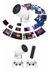 Full HD 8 GB Ayaklı Çift Kollu 4K Video Oyun Konsolu Taşınabilir