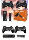 Game Stick Çift Oyun Konsolu Smart TV Game Box 8k Ultra HD 64 Gb