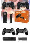 Game Stick Çift Oyun Konsolu Smart TV Game Box 8k Ultra HD 64 Gb