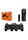 Game Stick Çift Oyun Konsolu Smart TV Game Box 8k Ultra HD 64 Gb