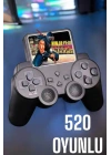 Gamepad 520 Oyunlu Ekranlı Oyun Kolu TV Uyumlu