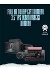 Gece Görüşlü 1080P Çift Lens Dashcam – Park Modu ve Gelişmiş Hareket Sensörü