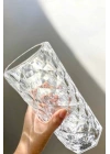 Gece Lambası Kristal Lamba Dokunmatik Şarjlı Hediyelik