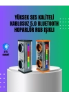 Gelişmiş LED Işıklı Bluetooth Hoparlör – Taşınabilir ve Güçlü Ses Deneyimi