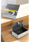 Gizli Kasa İngilizce Sözlüğü Kitap Görünümlü Anahtarlı Gizli Mini Çelik Kasa Kilitli