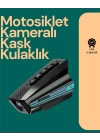 GoLook Destekli Motosiklet Kask Kamerası – 50 Saat Pil, Geniş Açı