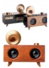 Gramafon Radyo Bluetooth Hoparlör Nostaljik Radyo FM Radyo