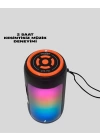 GTS 1731 Kablosuz Hoparlör – LED Işık, FM Radyo, TF Kart ve USB Girişli