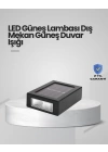 Güneş Enerjili LED Duvar Aydınlatması
